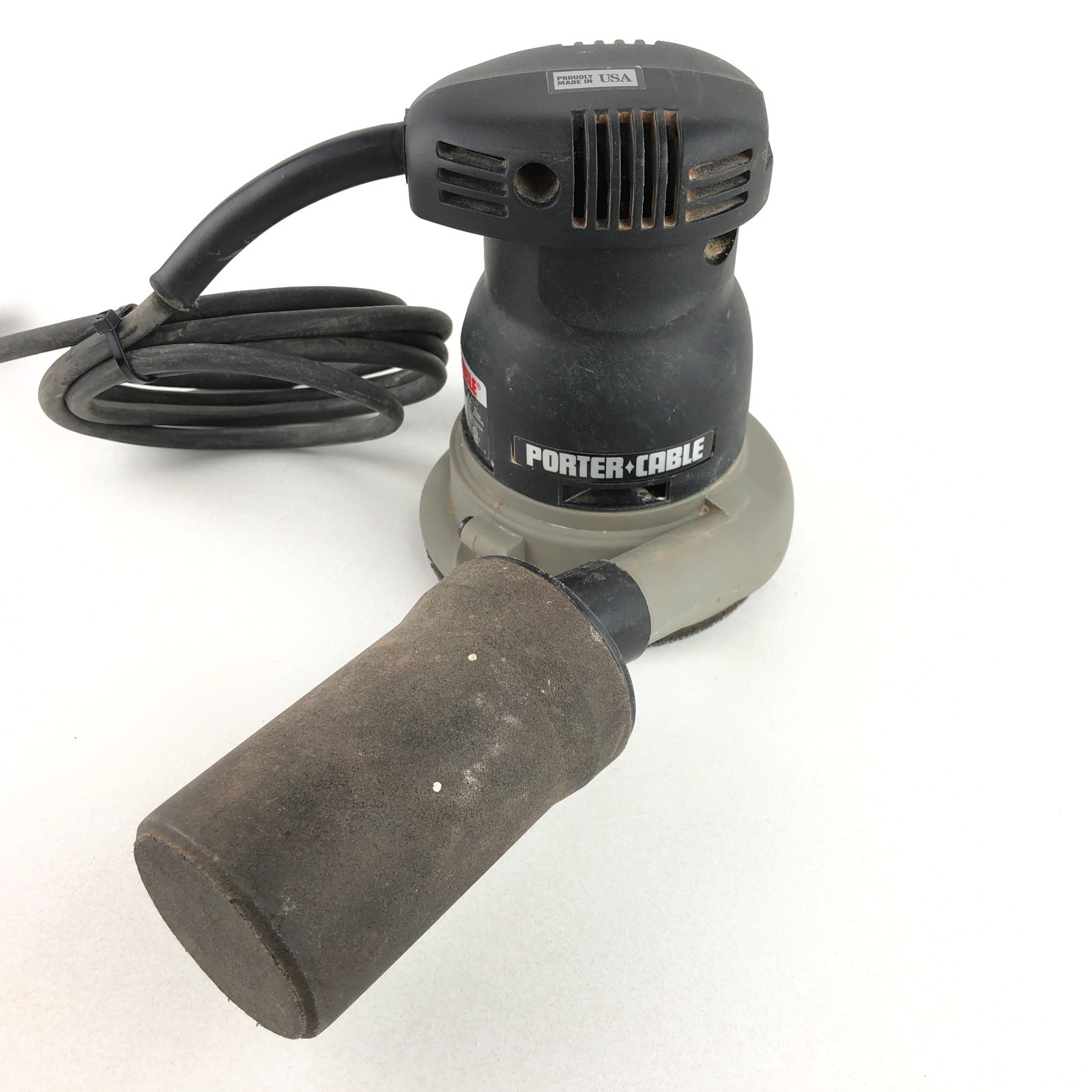 PORTER CABLE 334 Quicksand 5" Random Orbit Sander USA 120V Corded TESTED, Works!