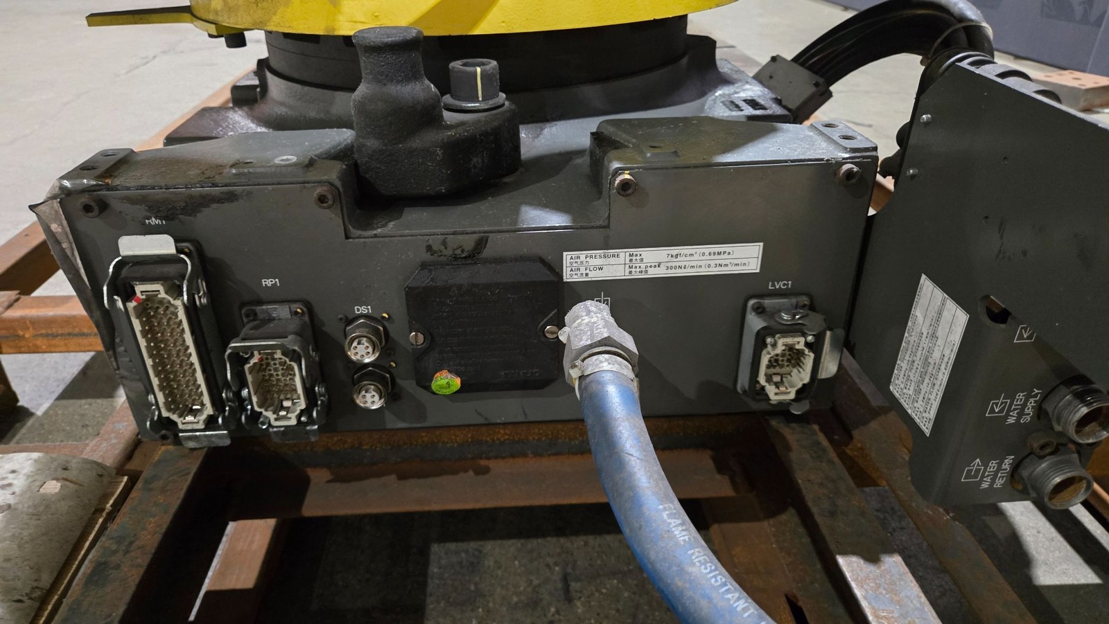 FANUC R-2000iB/210F Complete with R-30iB Controller & WTC Weld Controls USED