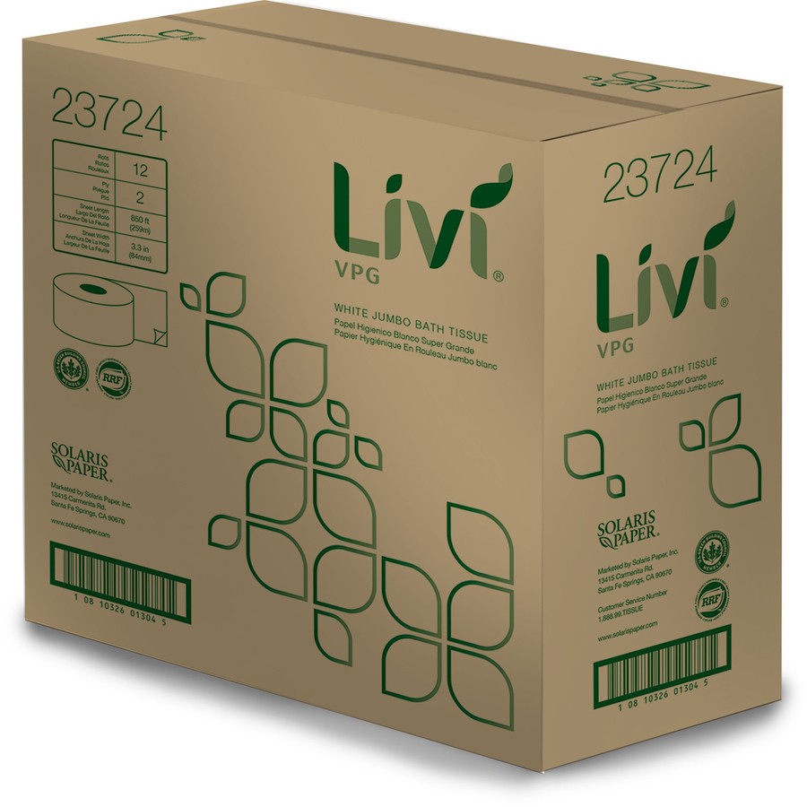 Livi Jumbo Bath Tissue (sol-23724) (sol23724)