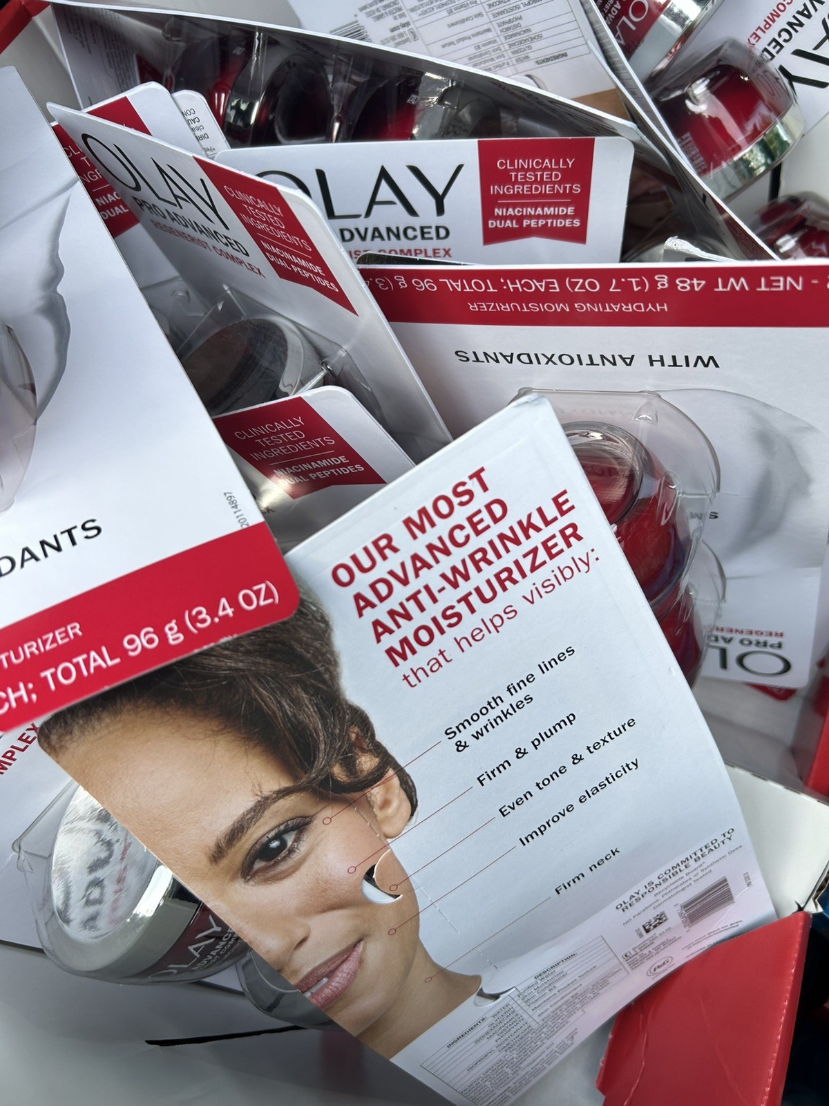 OLAY PRO ADVANCED REGENERIST COMPLEX HYDRATING MOISTURIZER 2-PACK NEW 1.7 Oz