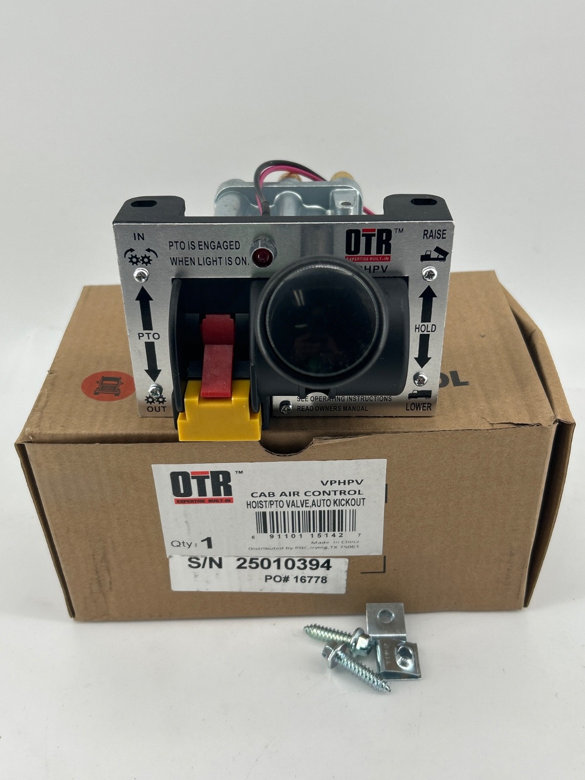 Genuine OEM  OTR  VPHPV  Cab Air CONTROL  Hoist PTO VALVE   Auto Kickout