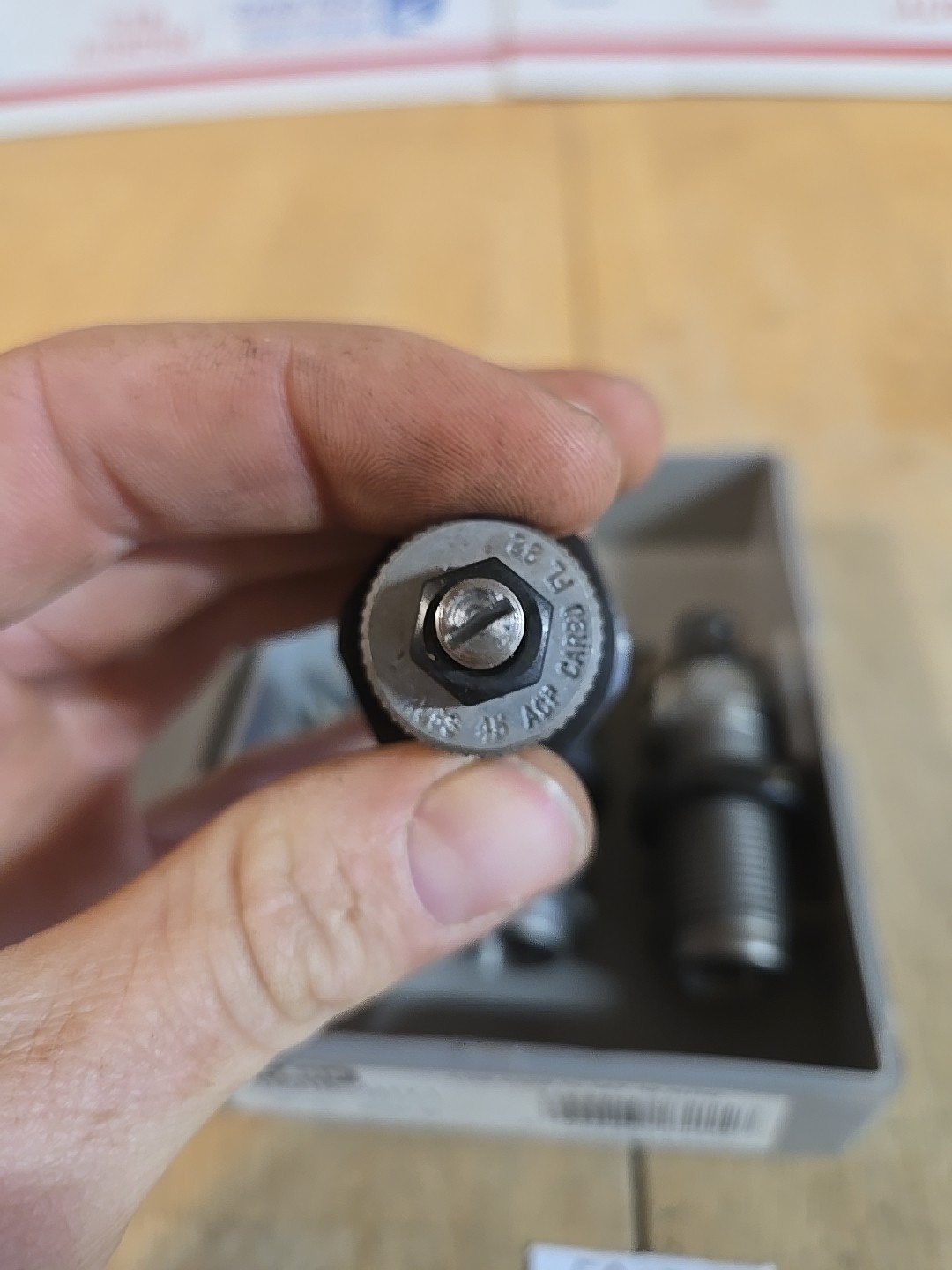 RCBS .45 ACP/AR/GAP TC CARBIDE 3 DIE RELOADING SET #18915