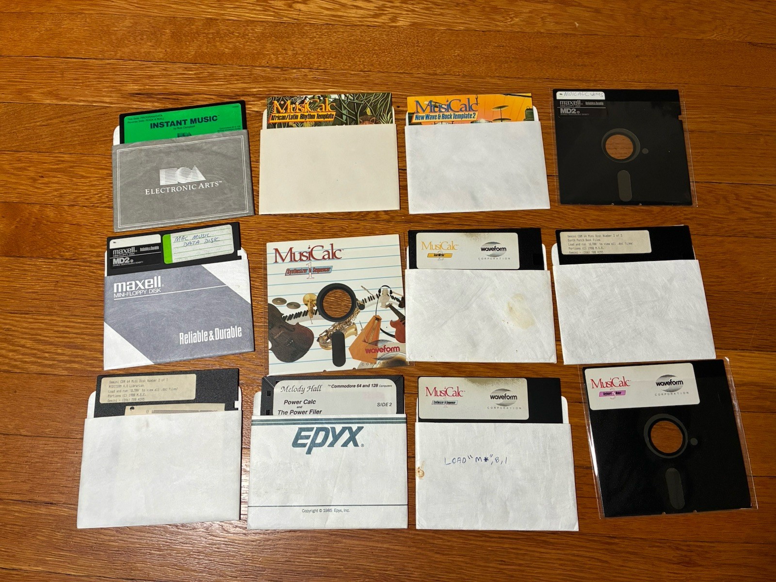 Vintage Computer Commodore 64 Software Music With Midi Interface Port