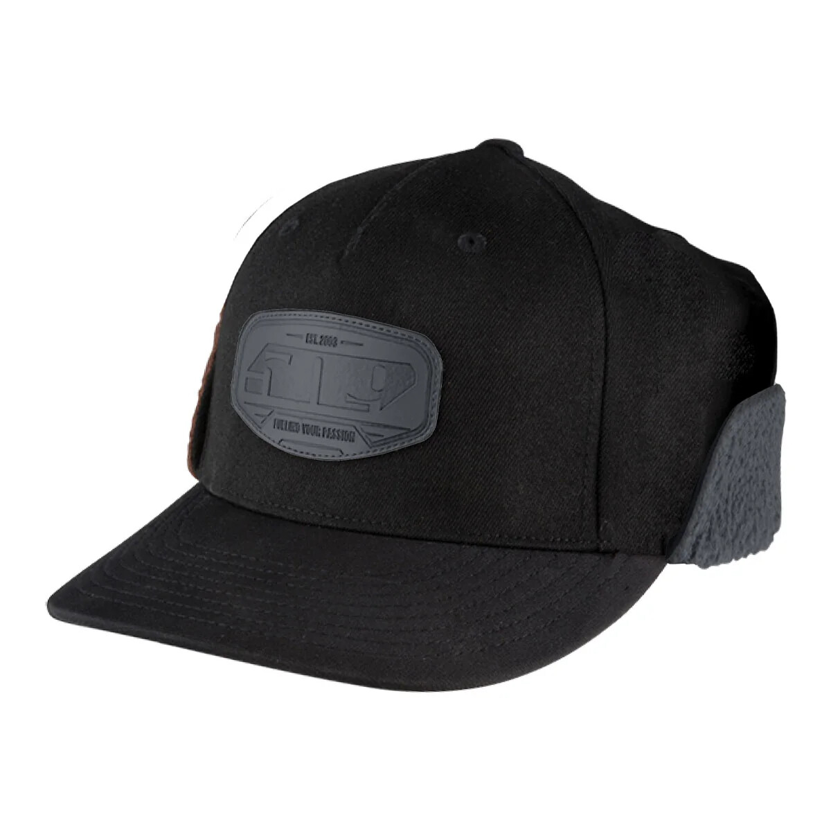New 509 Fudd Hat, Winter Hat for Snowmobiling, 509 Hat with Fleece, Black or Tan
