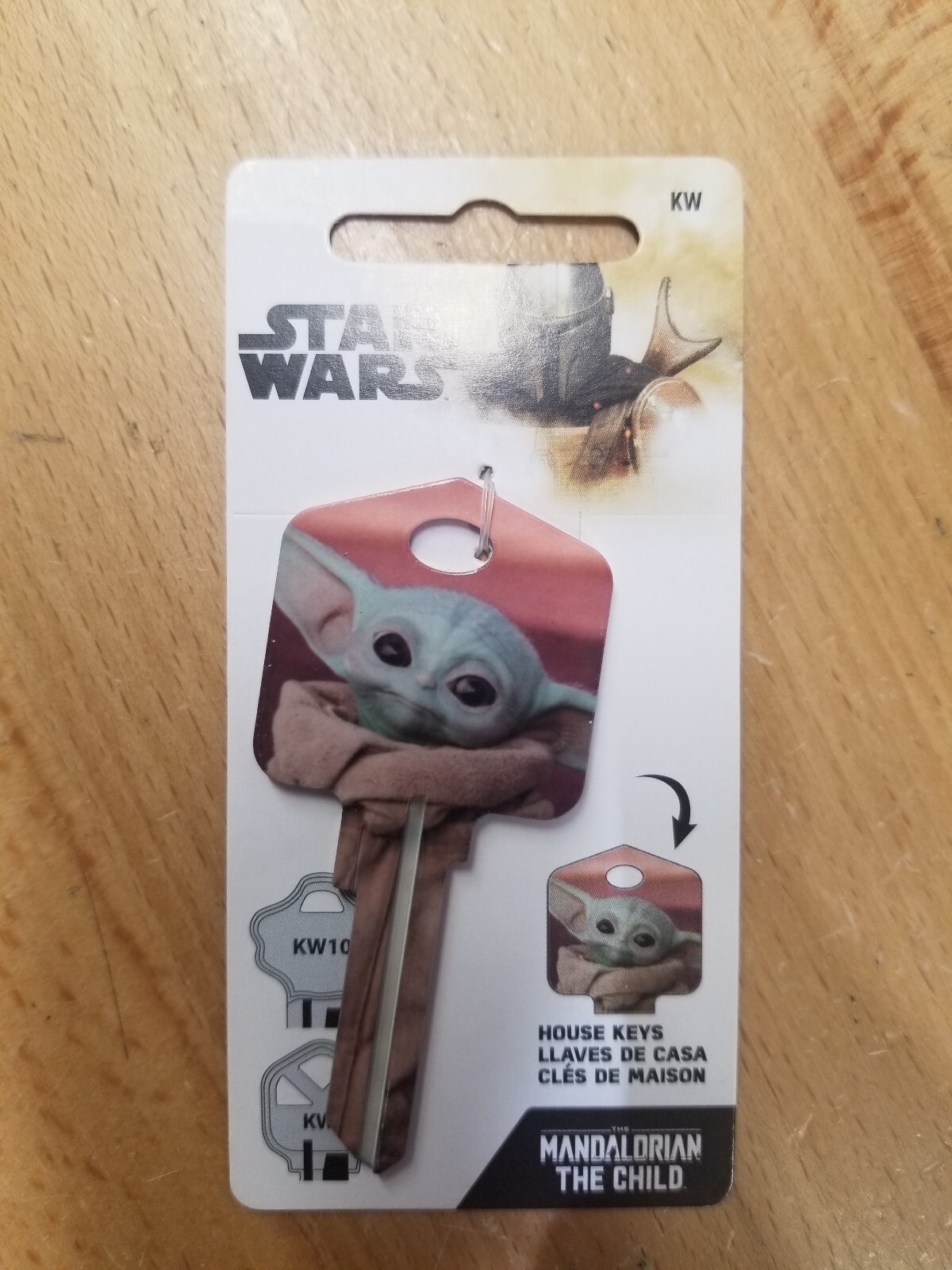 STAR WARS THE CHILD BABY YODA KWIKSET KW1/KW1 KEYBLANK - READ DETAILS BELOW
