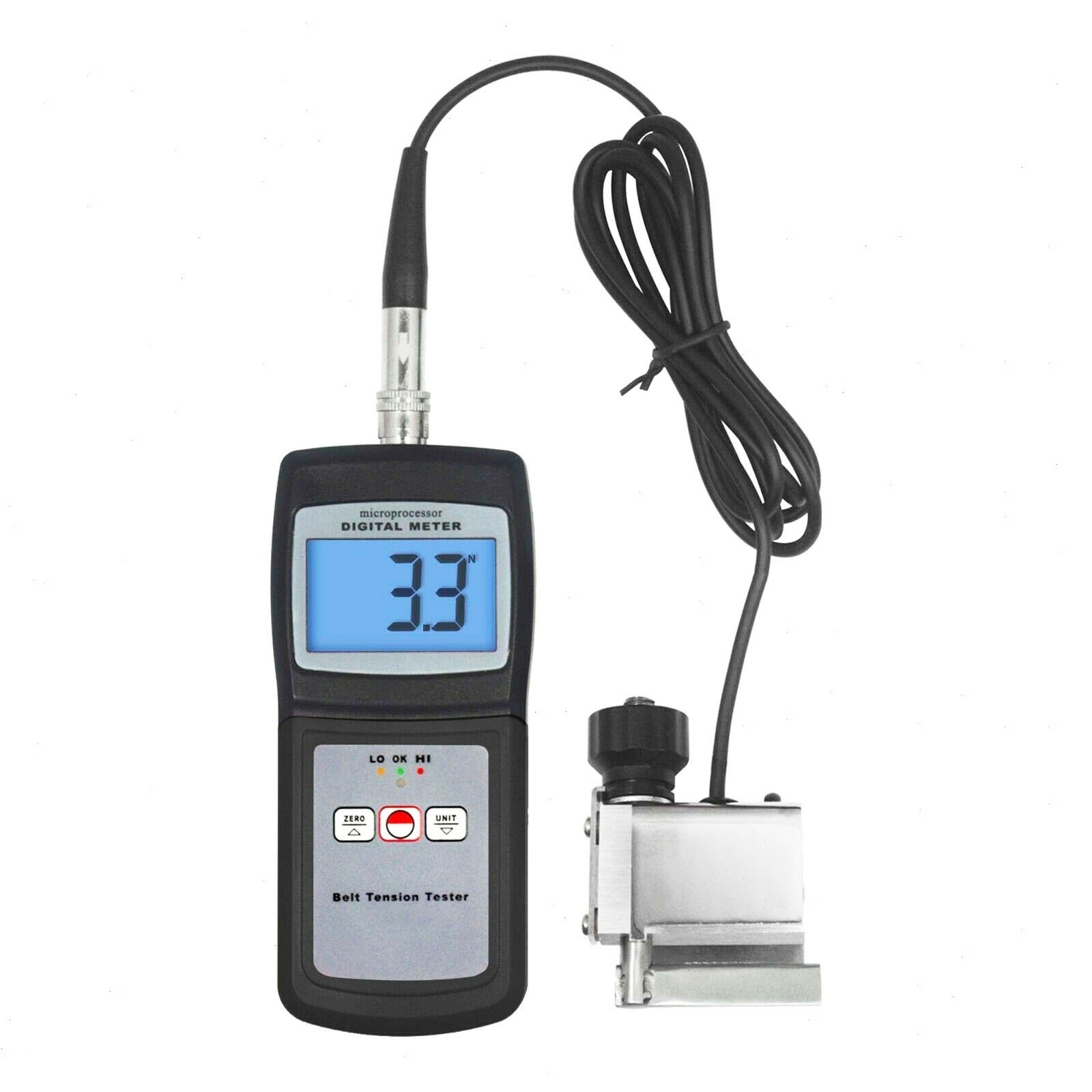 Portable Belt Tension Meter Tester Gauge For Measuring Motor Vehicles Tension