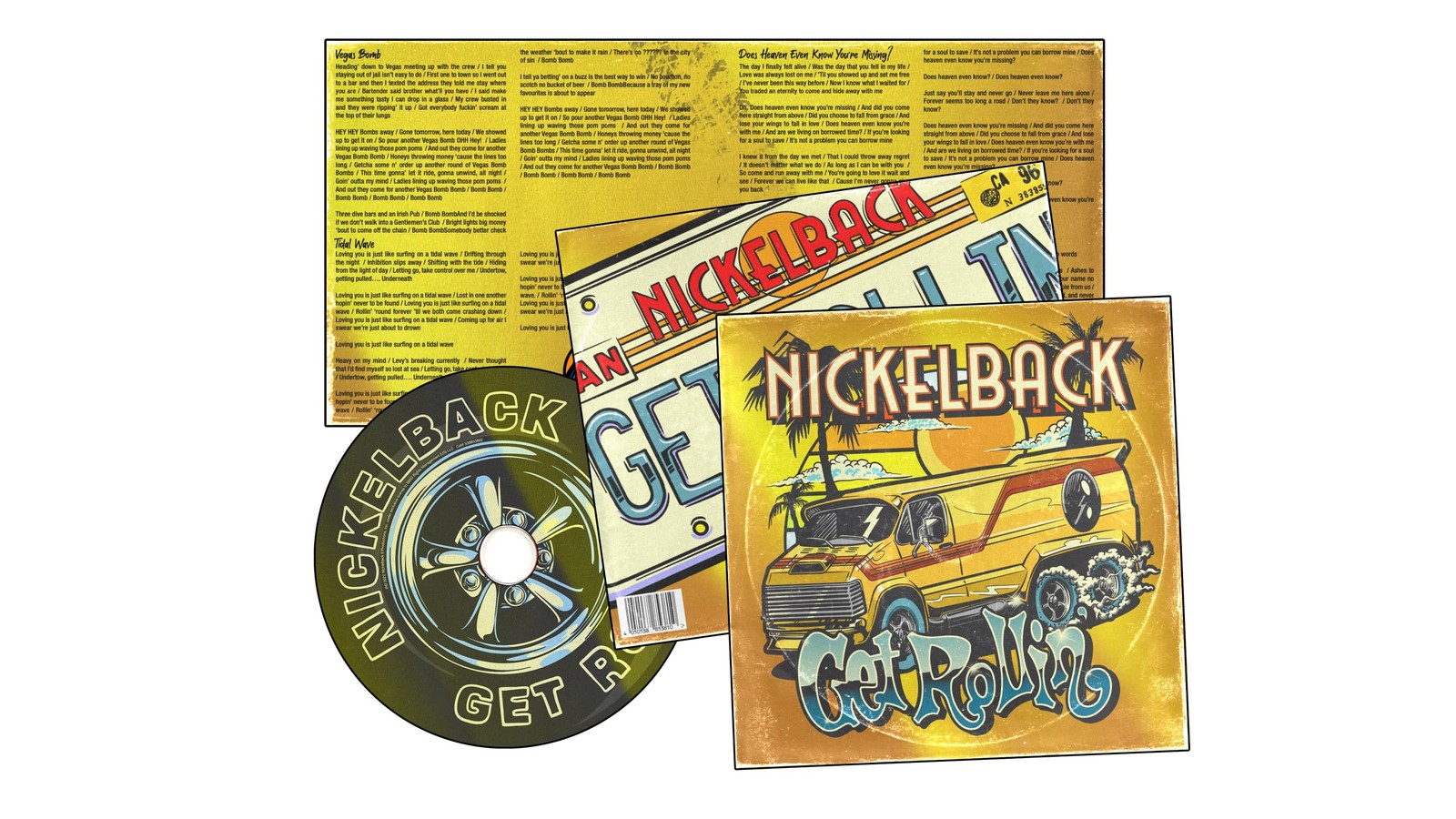Nickelback, Get Rollin', audioCD