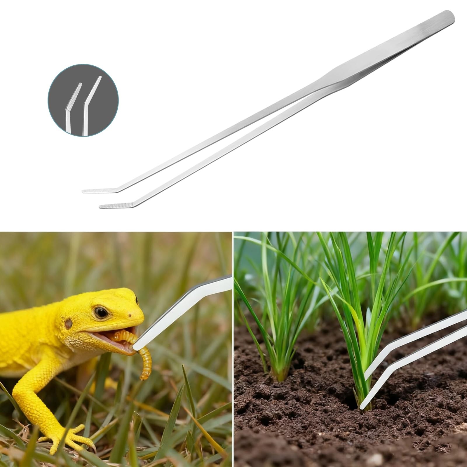 Herramientas de limpieza para acuarios 7 en 1 con mango largo ajustable