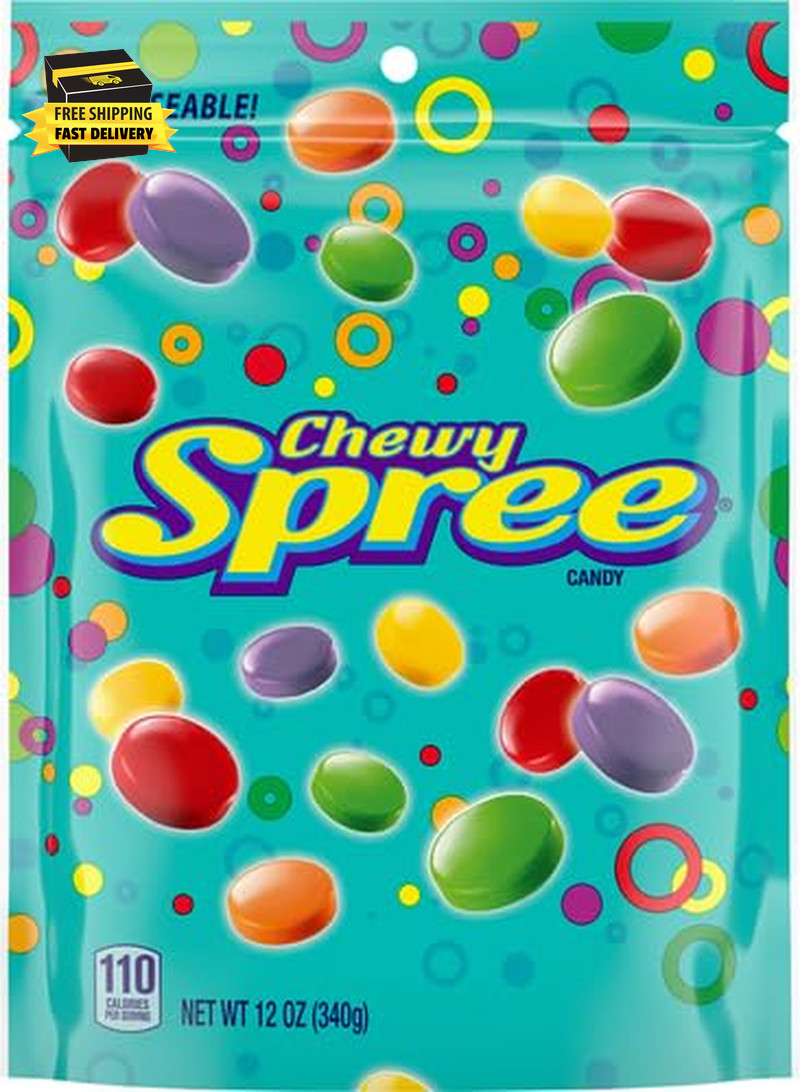 Spree Original Hard Candy, Resealable Bag, 12 Ounce Bag ⭐️⭐️⭐️⭐️⭐️