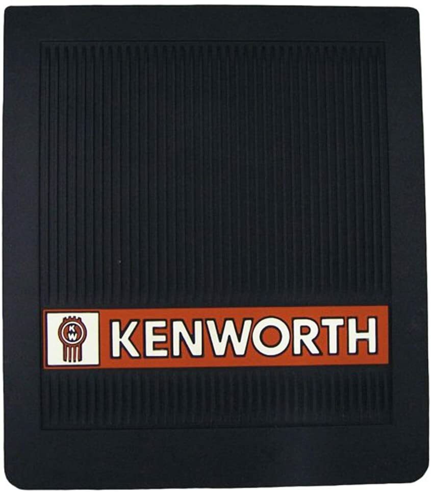 Kenworth OEM Logo Front Mud Flaps 16" x 14" for T800 W900 (See Description/Years