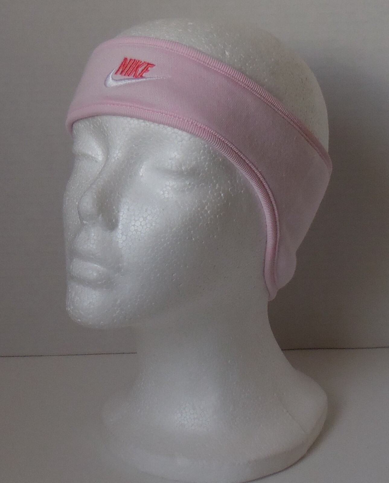 Nike Club Fleece Headband Running Girl Pink Foam/Vast Grey/White