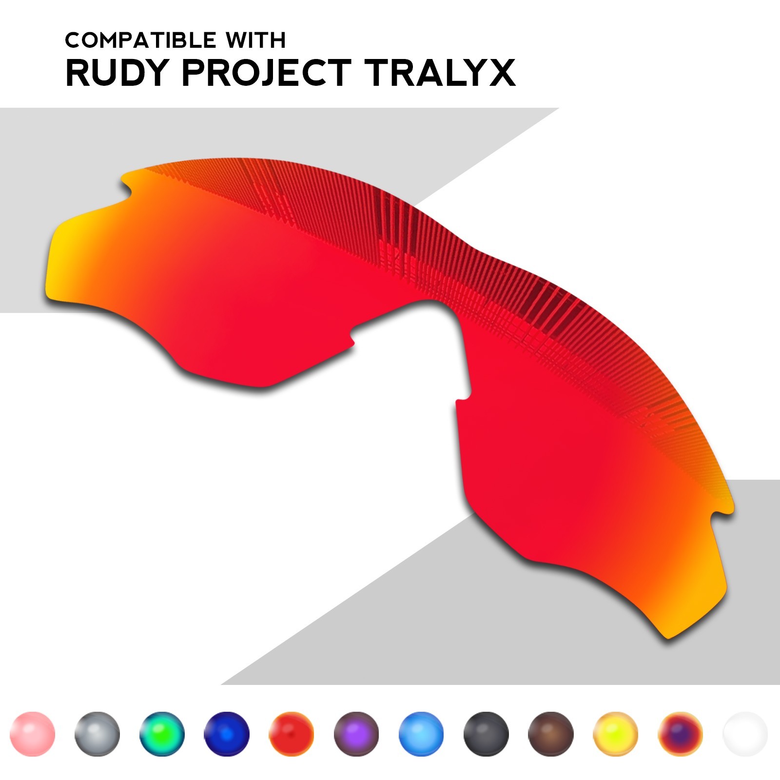 POLARIZED Replacement Lenses for- Rudy Project Tralyx Sunglasses MUlticolors