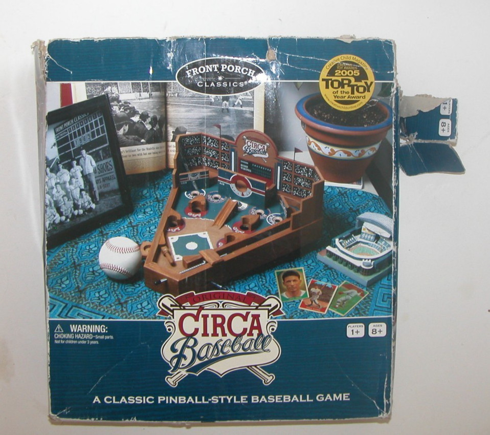 Front Porch Classics Original Circa Baseball Pinball-Style Game
