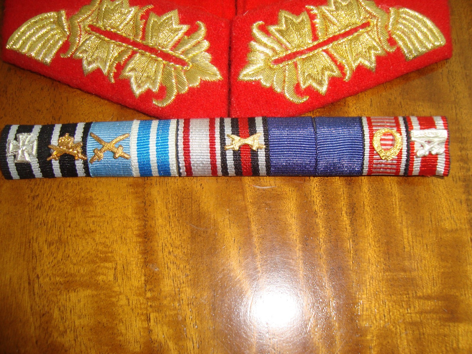GERMAN GENERAL SHOULDER BOARDS with sew-in feature