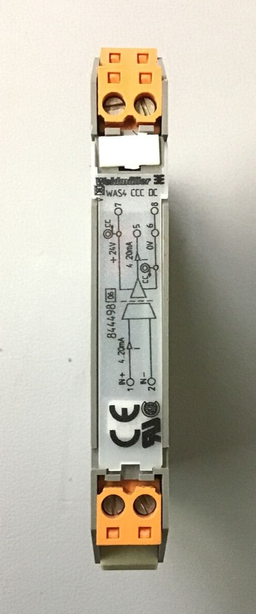 Weidmuller WAS4 CCC DC 844498-06 Signal Converter/Isolator (b202)