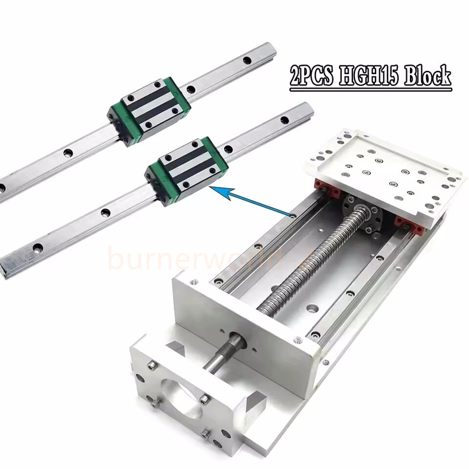 Heavy TH20 SUF1610-1000mm Stroke & 57 Motor Bracket Linear Rail Sliding Table
