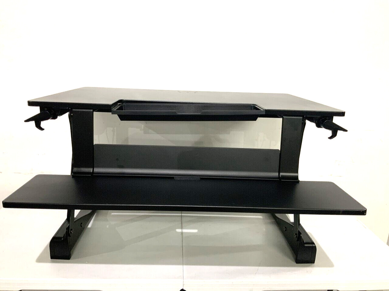 Ergotron WorkFit-TLE Sit-Stand Adjustable Workstation (33-444-921) - Black ✅❤️️✅