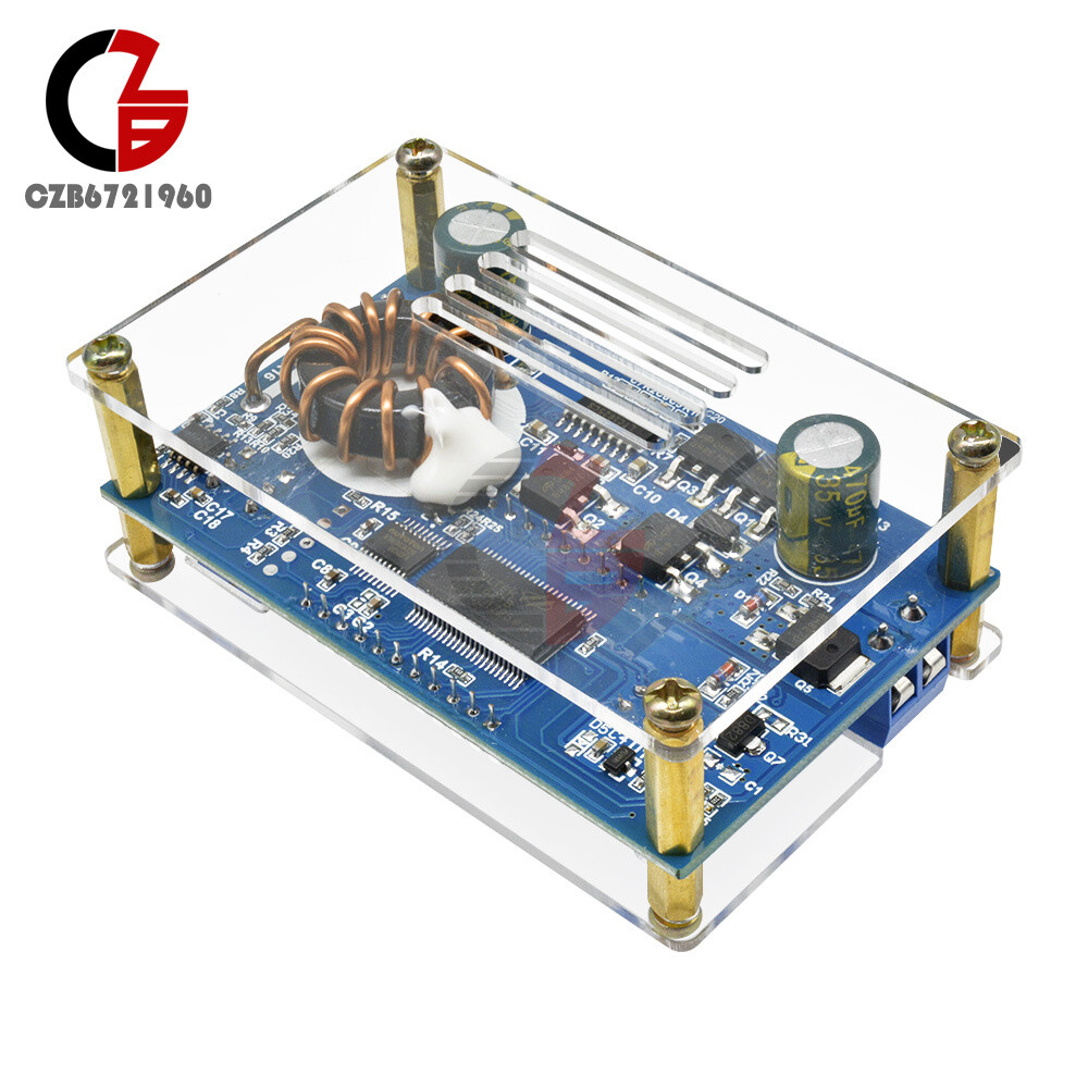 12A Digital LCD Display 24v19v12v to 5v6v adjustable buck module with shell