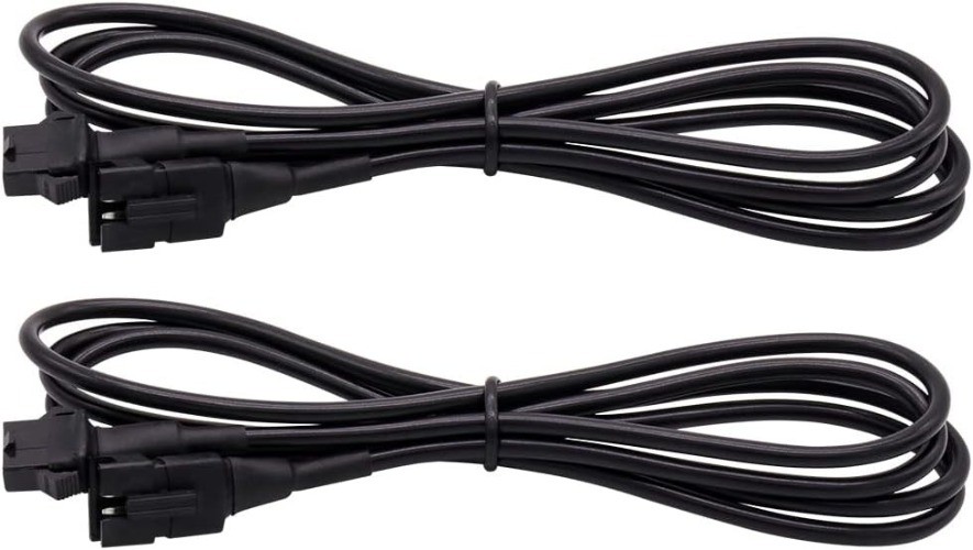 2 PCS 47 inch Extension Cables for Use with LED Rock Lights, RGB NEON 2 Units