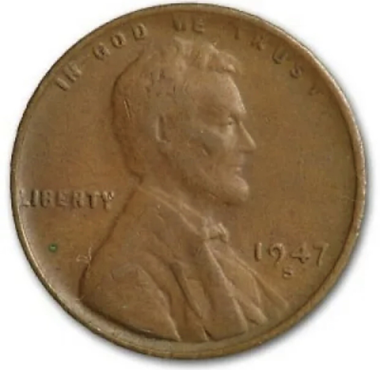 1947 S Lincoln Wheat  Cent Collectible Coin (CIRCULATED) #2