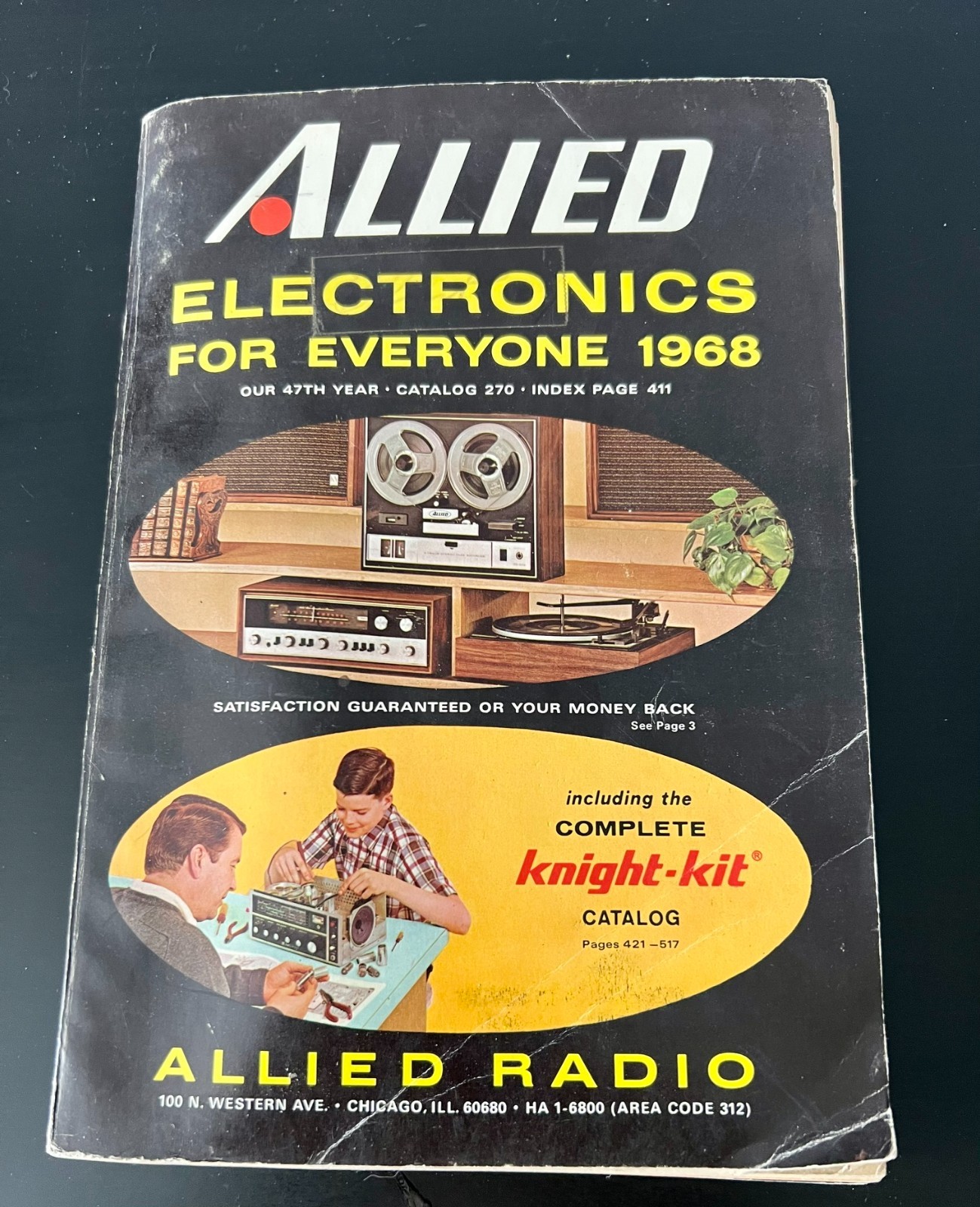 Allied Radio Electronics ~ Catalog #270 ~ 1967 Knight-Kit Catalog ~ 516 pages
