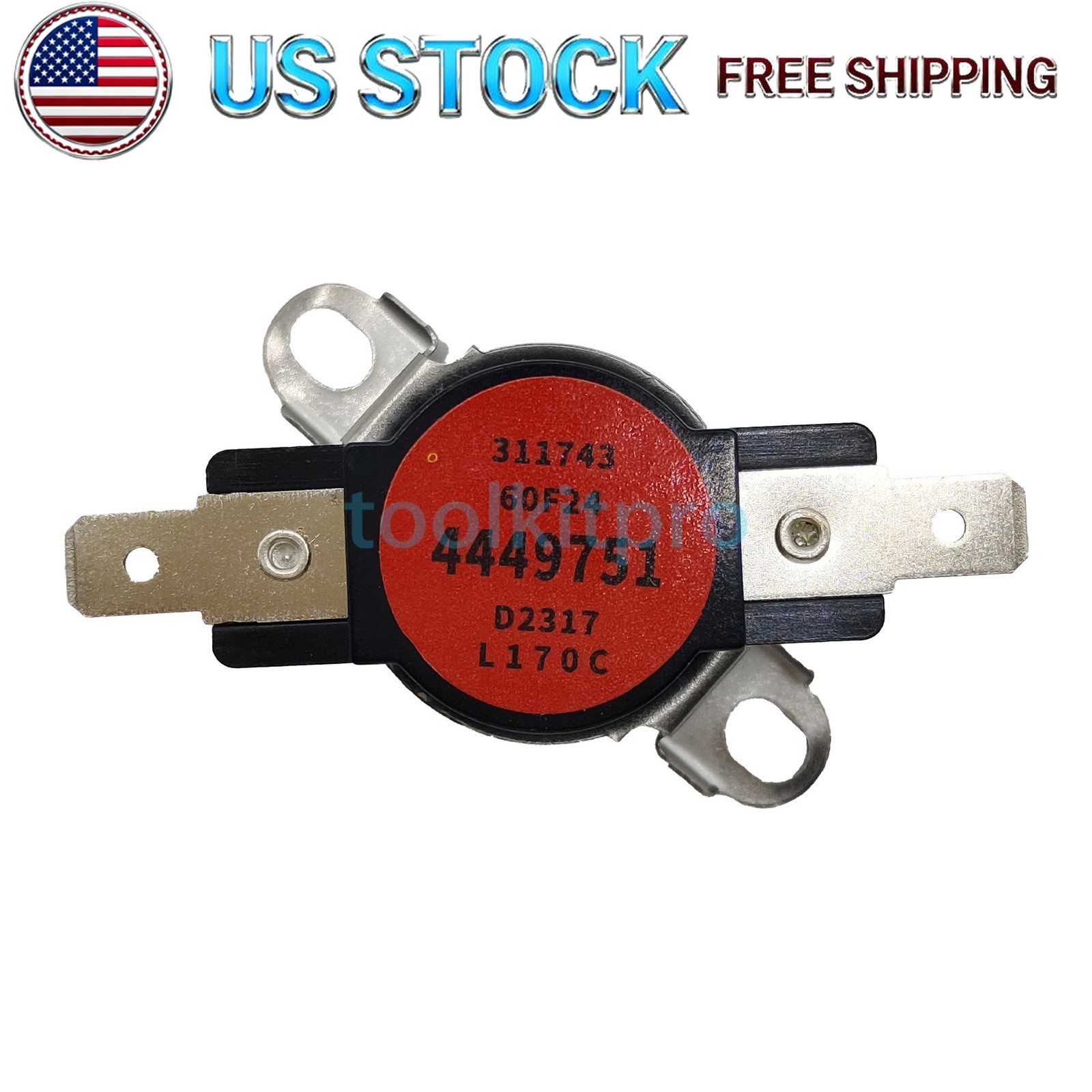 New Oven Range High Limit Thermostat WP4449751 For Whirlpool USA