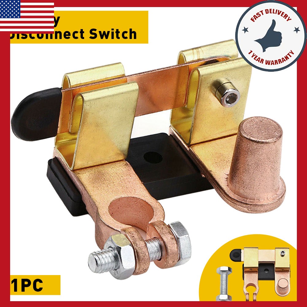 Heavy Duty Shut/Cut Off Battery Disconnect Knife Blade Switch Top Post IN