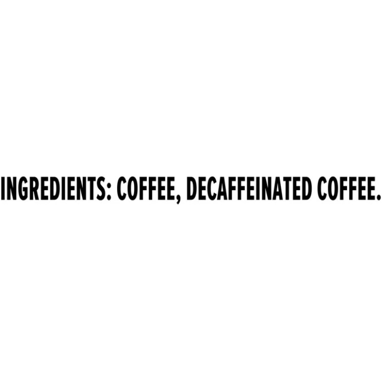 4 Pack Folgers Half Caff Medium Roast Coffee, 22.6 oz Canister