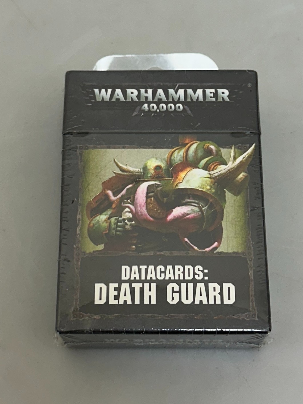 warhammer 40k data cards death guard 40,000 new sealed