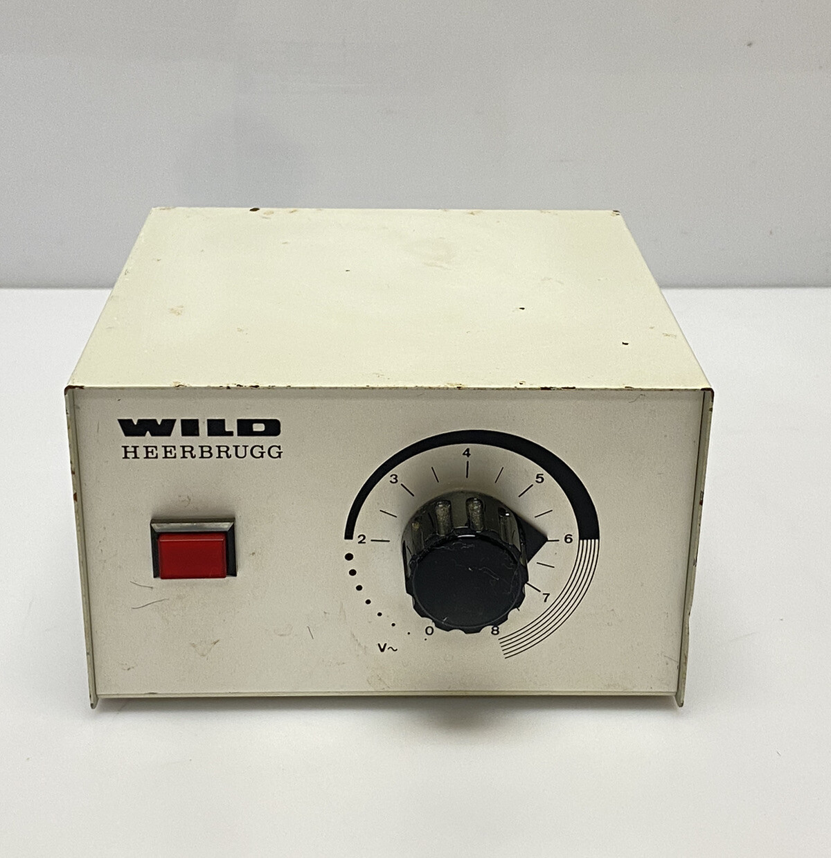 Wild Heerbrugg MTr 22 0-8v Microscope Lamphouse Power Supply 800872