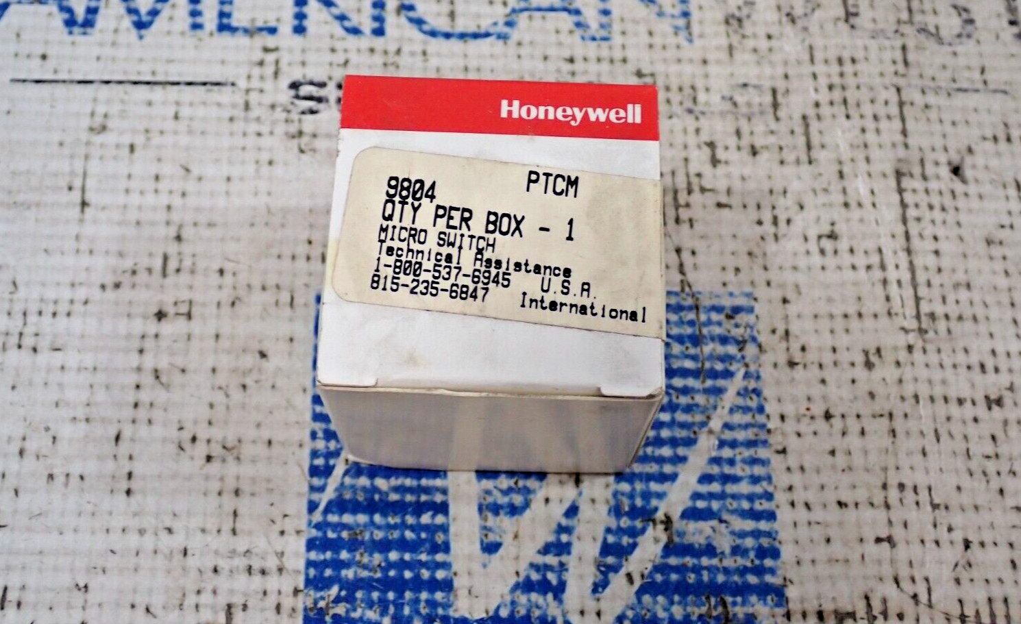 NEW Honeywell Micro Switch PTCM Contact Block 300V PTCM 9804