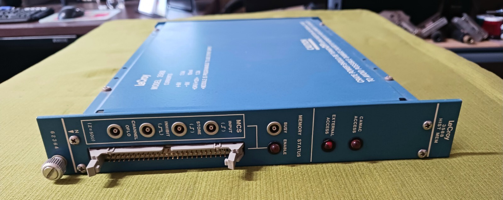 LeCroy Nim module, Model 3588 History Memory