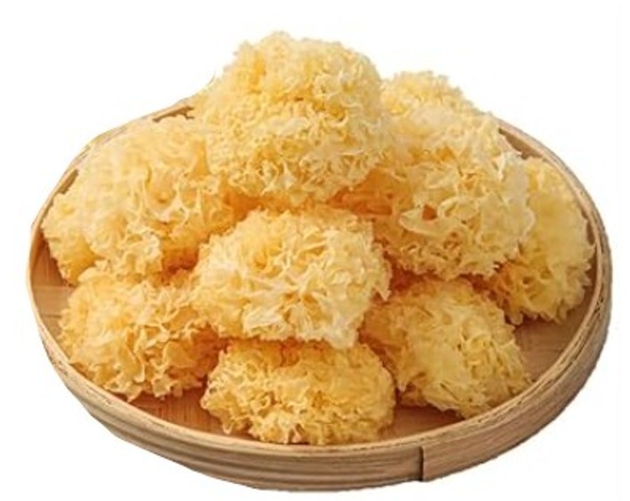 Super Wood White Ear Mushroom WHOLE TREMELLA Gluten Free Natural Cough Remedy銀耳