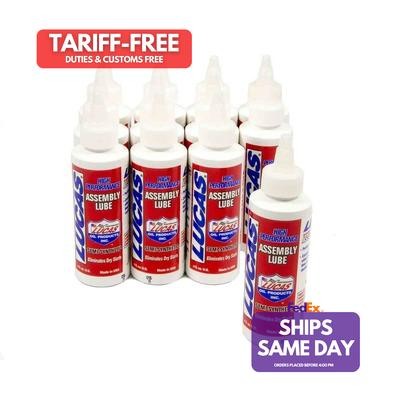 Lucas Oil 10152, Set of 12 Assembly Lube 12X4Oz High Performance & Racing Parts