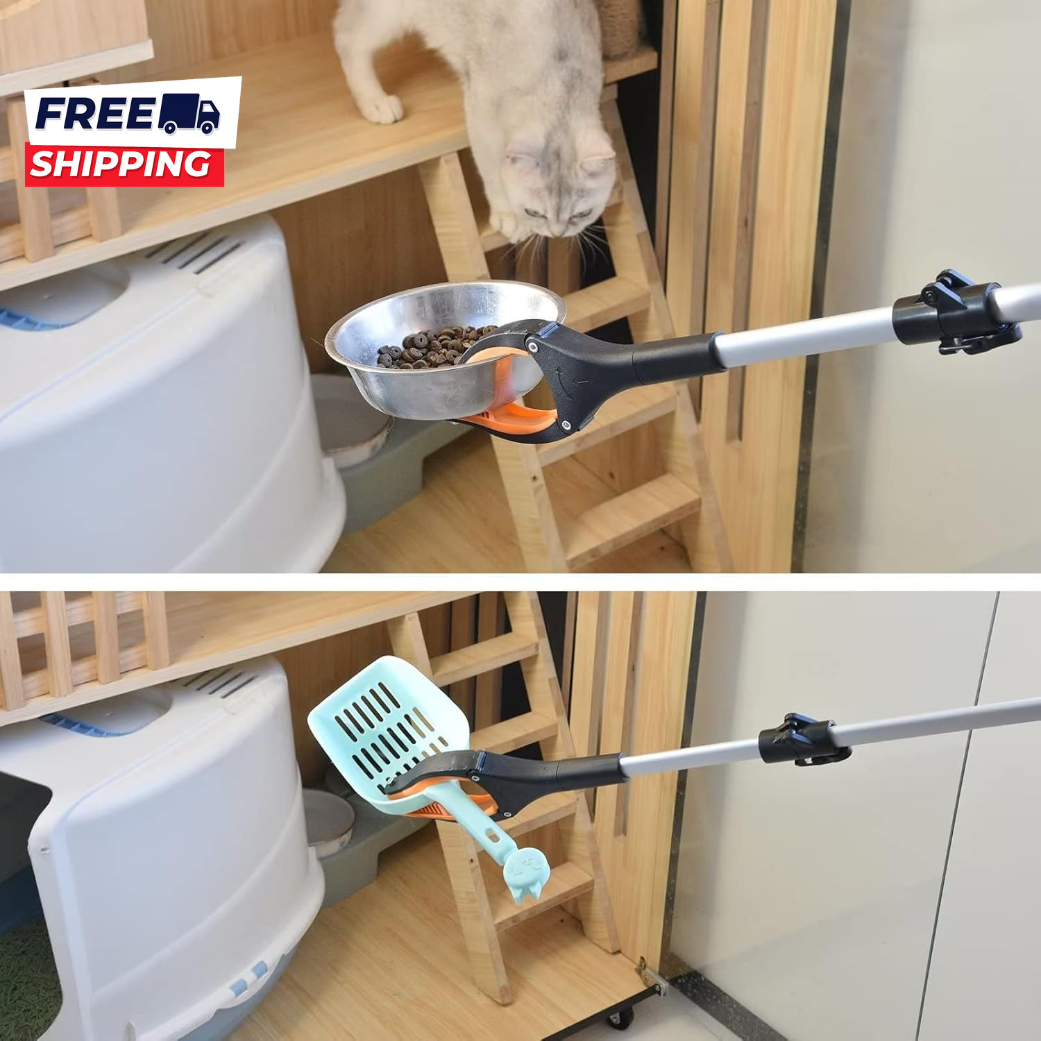 43" Extra Long Grabber Tool Foldable Grabbers for Elderly Grab It Reaching