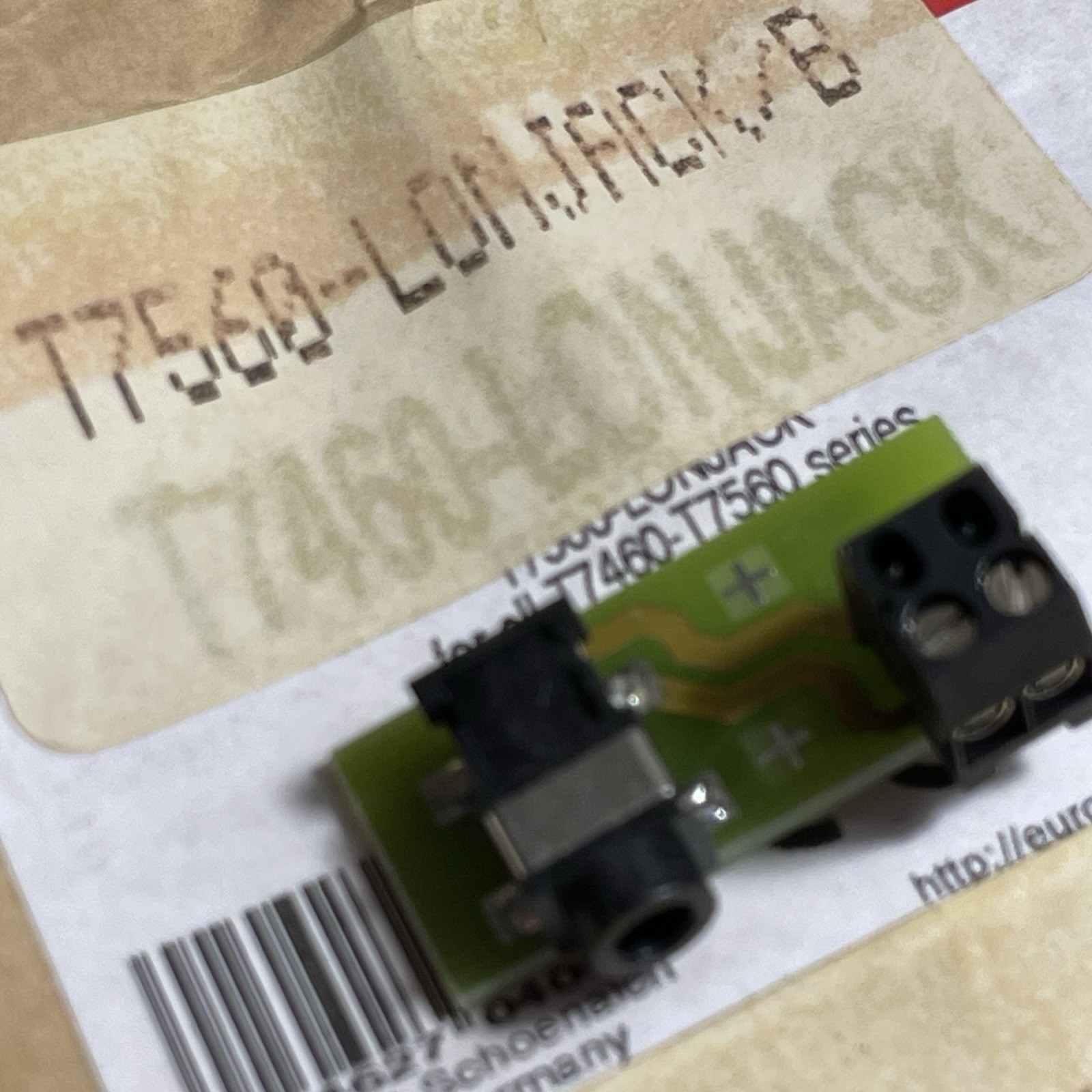 *NEW* T7560LONJACK/b Lon Jack for T7560