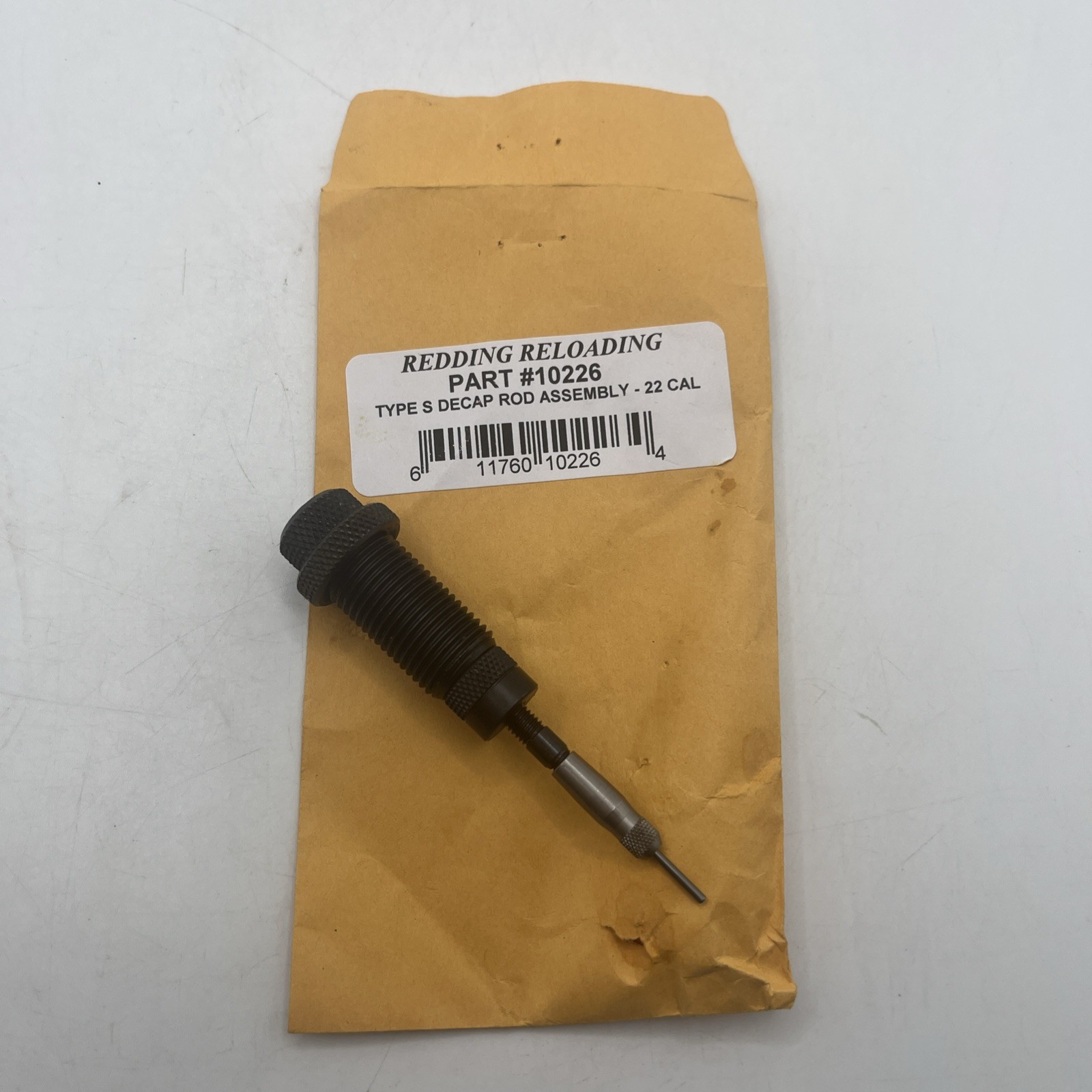 10226 Redding Reloading Type S Decap Rod Assembly- 22 CAL.