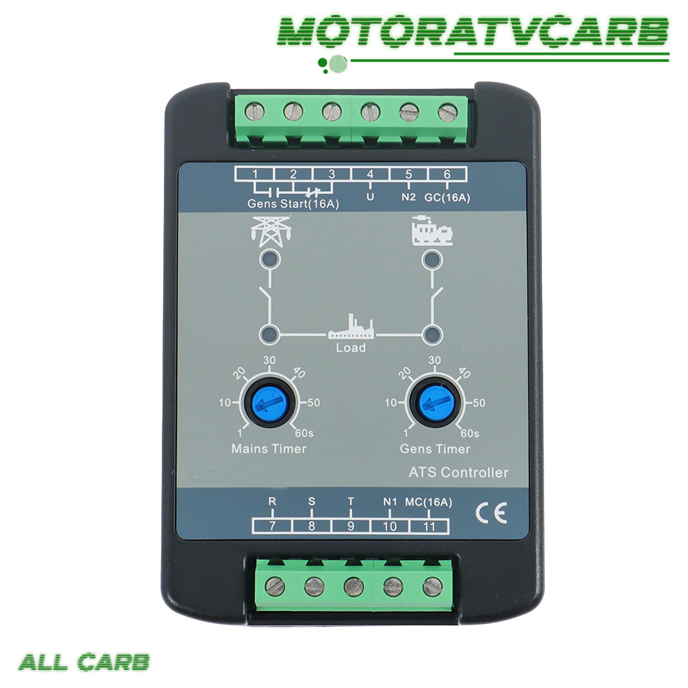 ALL-CARB 1PC HAT310-120V ATS controller 1-3 Phase Version 120VAC (20~93)%RH