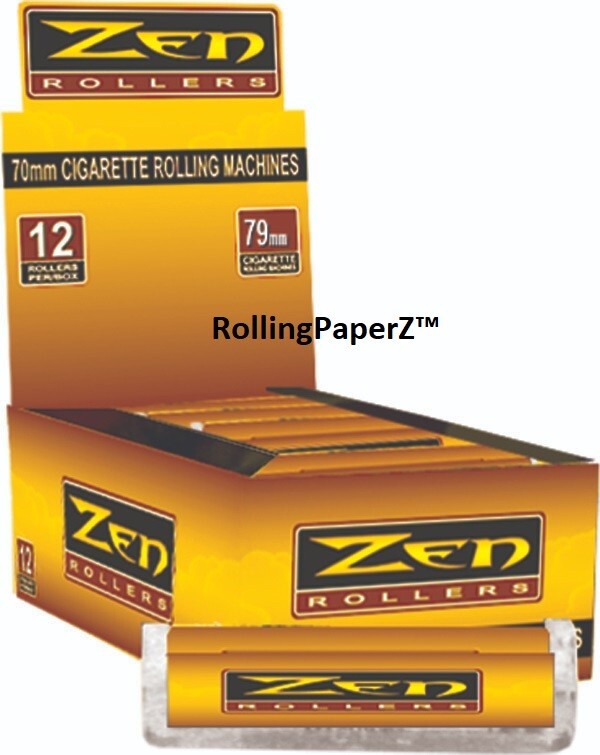 (1) ZEN 79mm Rolling Machine for use with 1 1/4 and 1 1/2 size rolling papers