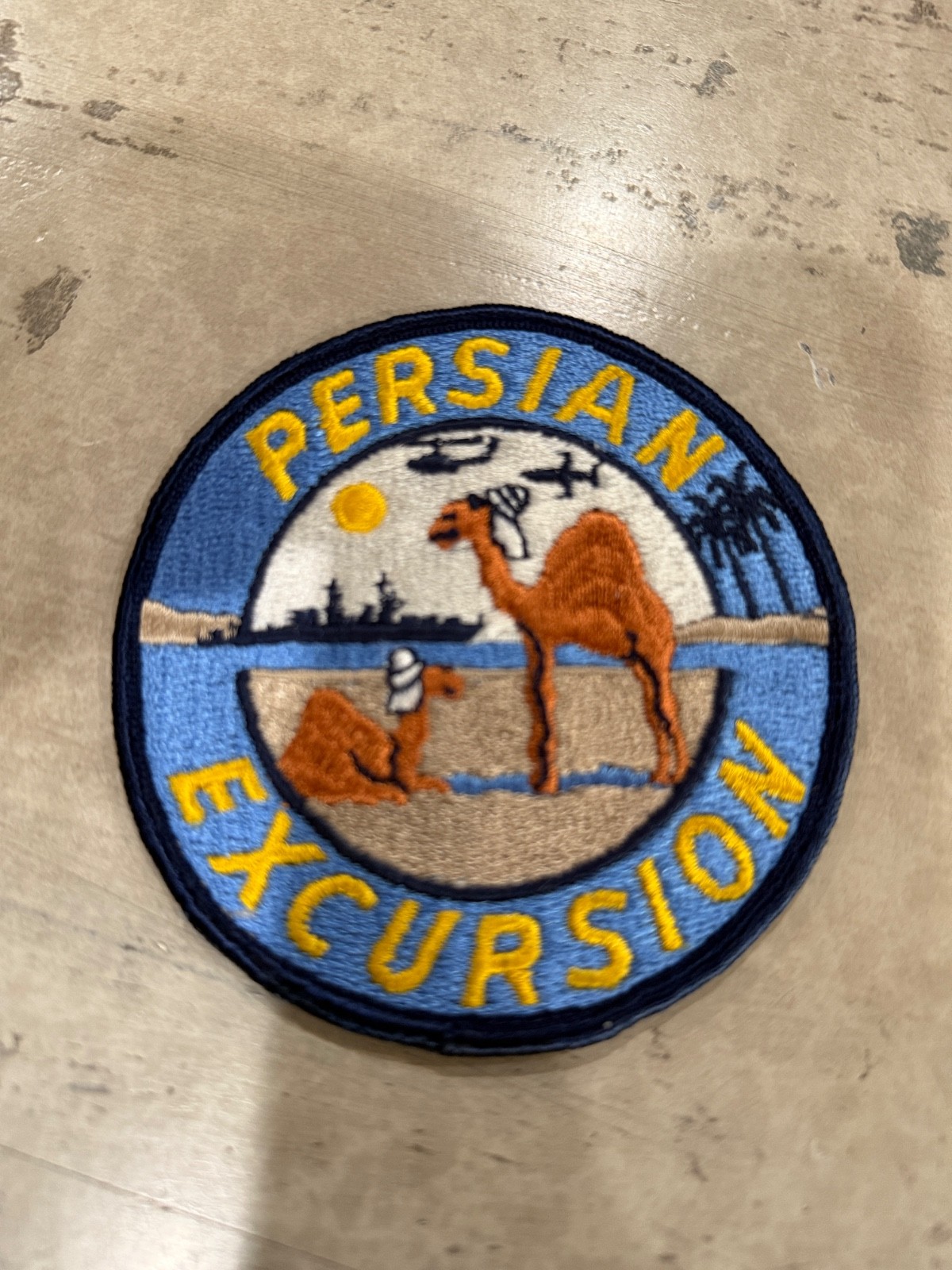 Post Vietnam Persian Excursion 4" Patch..NEW