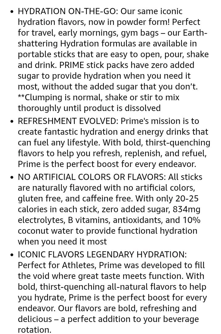 Prime Lemonade - 3 Box Bundle, 18ct (Total) Best By: 1/2026