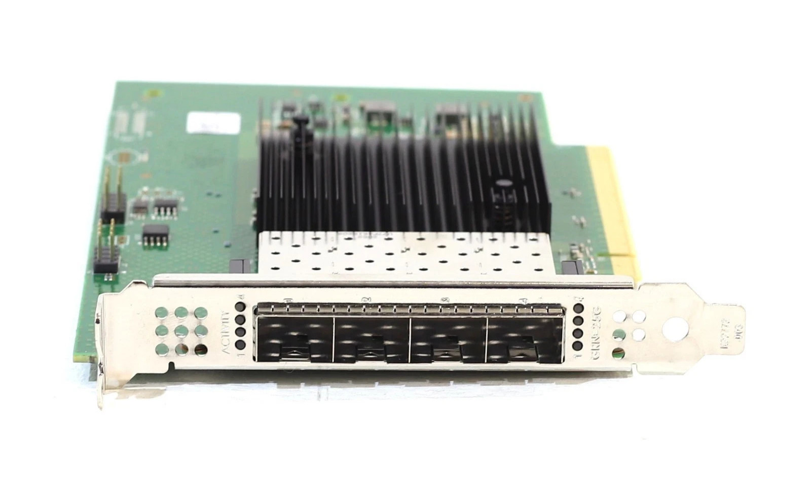 Dell Intel E810-XXVDA4 Quad 10/25GbE SFP+/SFP28 PCIe 4.0 x16 Network Card 02VV2G