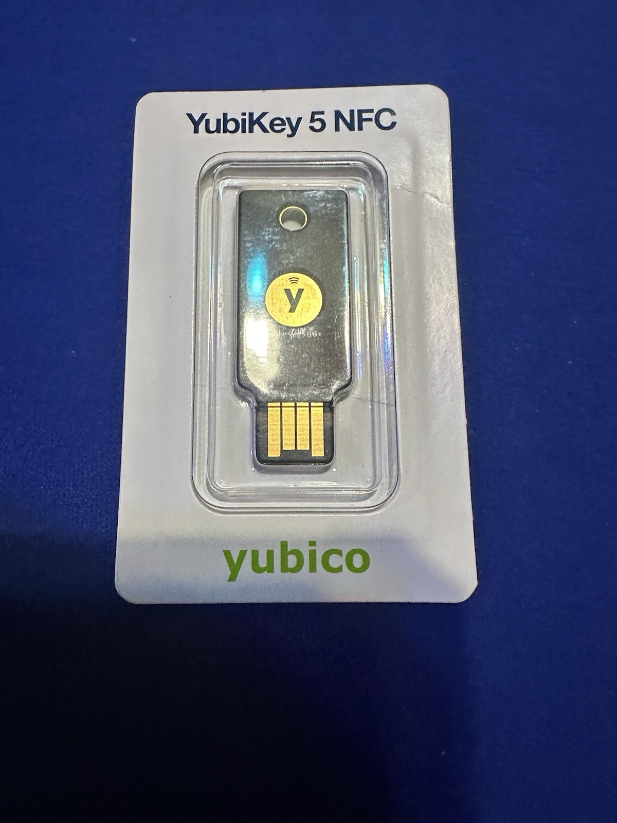 Yubico: YUBIKEY 5 - NFC Two Factor Authentication NFC Security Key USB A