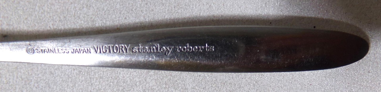 Mid Century Modern Stainless Flatware Stanley Roberts Victory Place Setting