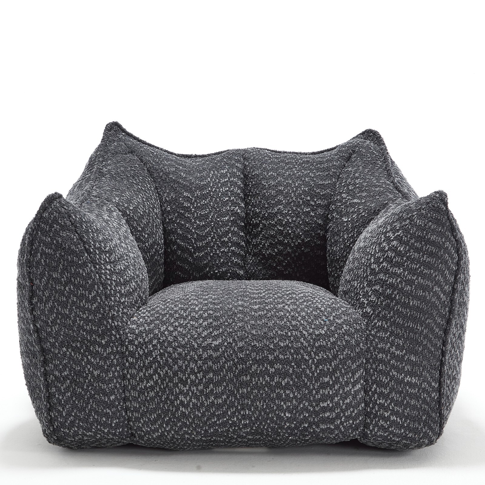 Sofa chairs with highly resilient foam for living rooms and bedrooms Black