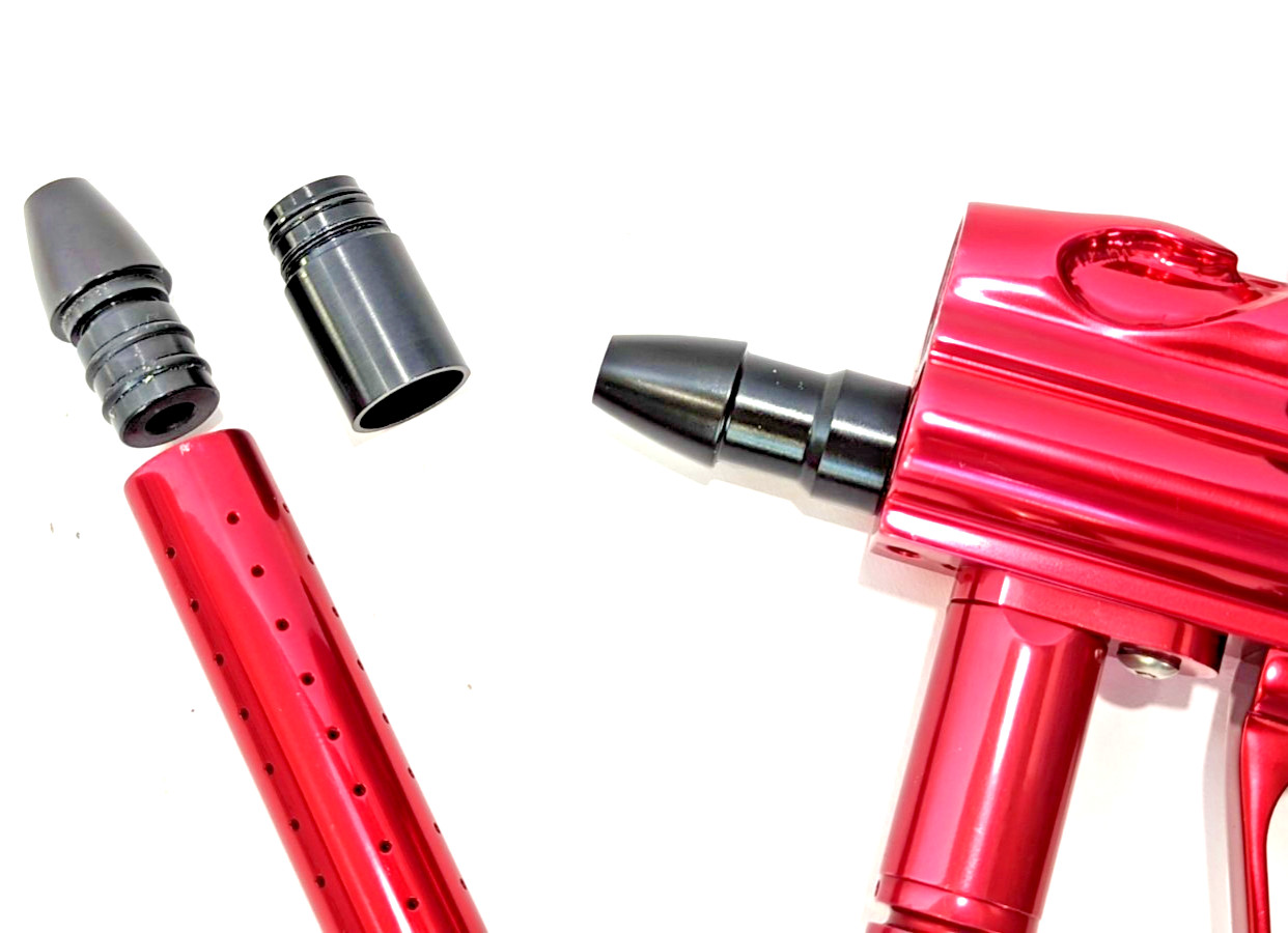 Impact Paintball Angel Volumizer Pair Black - Super Rare - Built in Barrel Plug