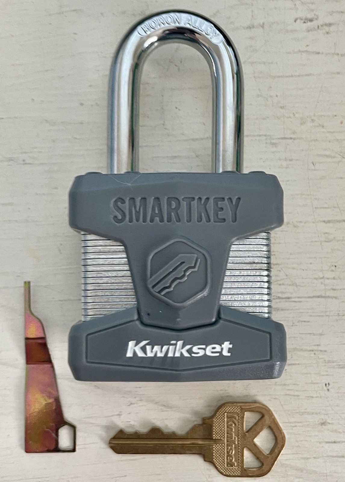 Kwickset SmartKey Padlock W/ Working Key And SmartKey Tool