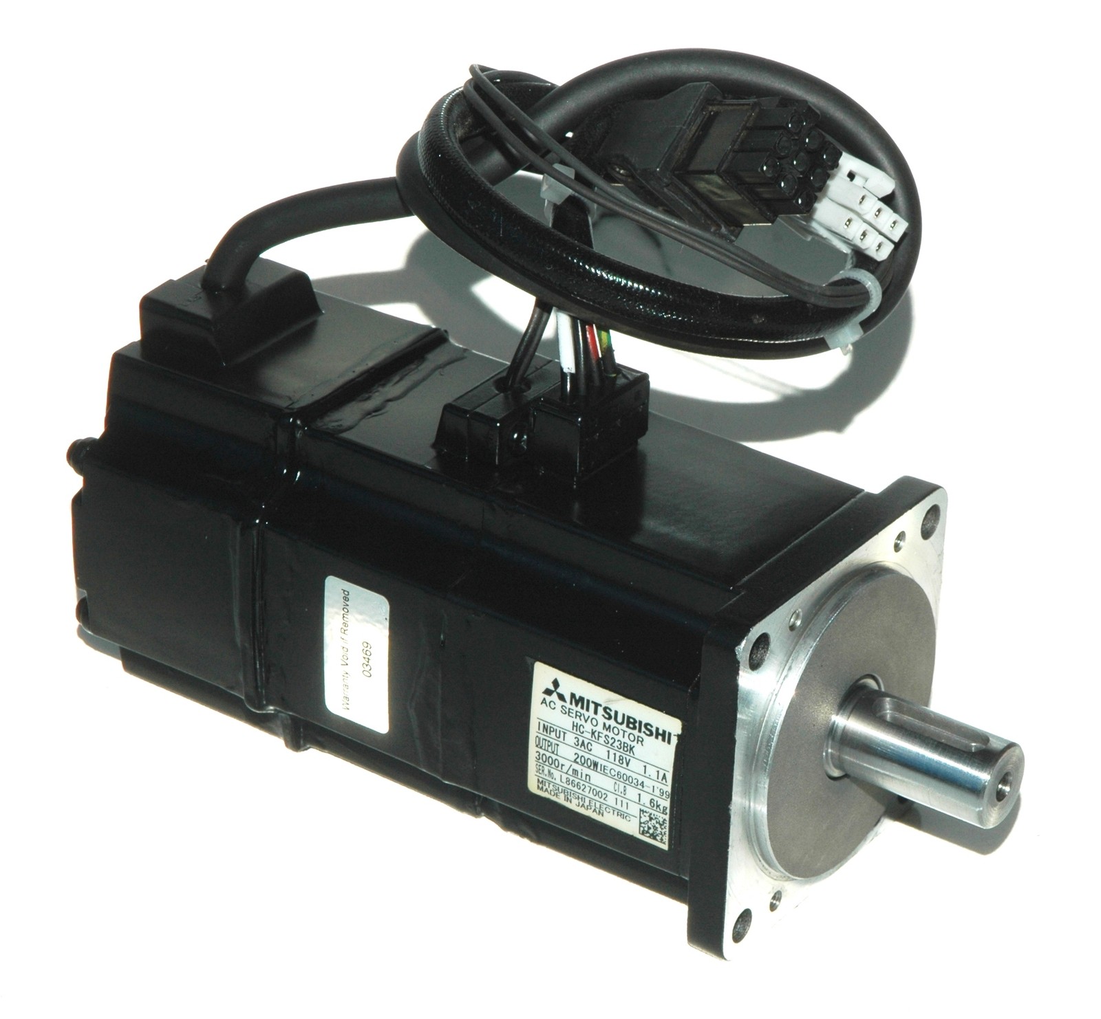 Mitsubishi Motors-AC Servo HC-KFS23BK *REPAIR EVALUATION ONLY* [PZJ]