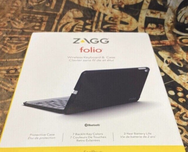 ZAGG Folio Wireless Keyboard Case - ipad mini 5th Gen 7.9" iPad mini 5
