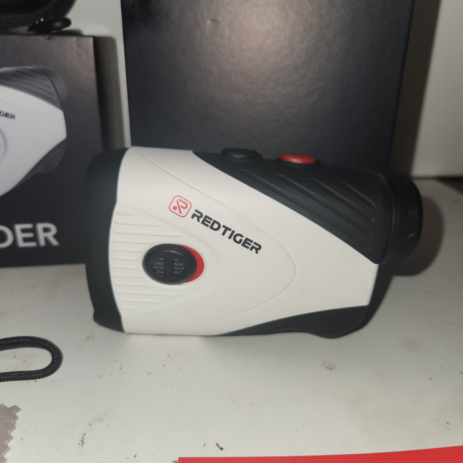 REDTIGER Golf Laser Slope Rangefinder USB Rechargeable with Case